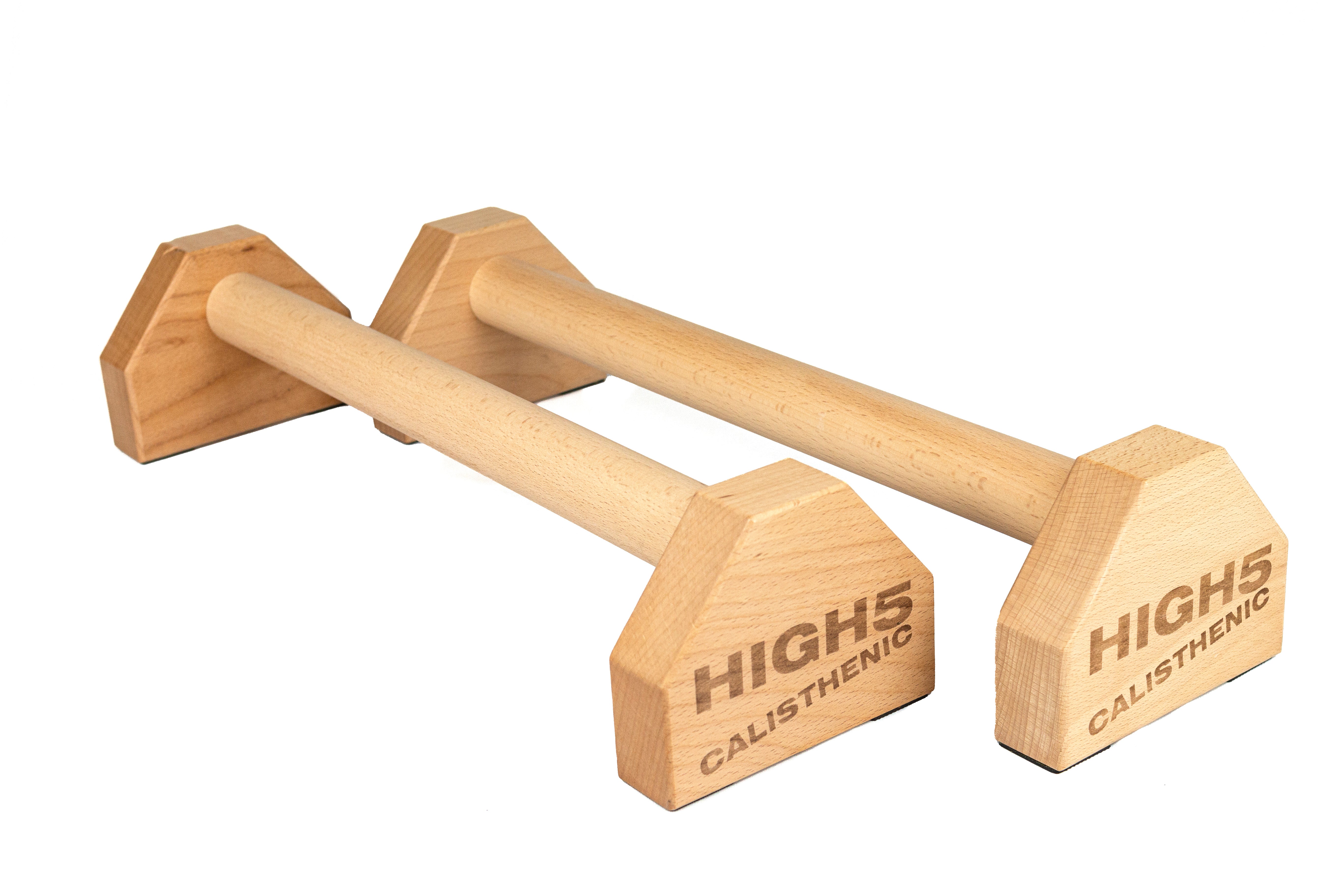 Paralelas calistenia de new arrivals madera