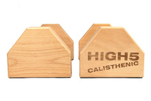 Cargar imagen en el visor de la galería, paralelas calistenia madera pequeñas